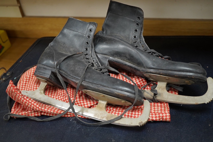 A WWII Welsh Guard’s uniform, comprising a dress jacket, two dress blouses, one with label stating 1940 Pattern Size No.6, breast 38” to 39”, waist 33” to 34”, a pair of breeches, a pair of trousers and a tie, together w